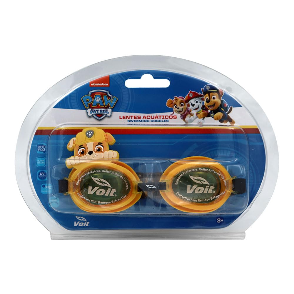 Lentes de Natación Voit Rubble Paw Patrol UV y Anti Empañantes para Niños
