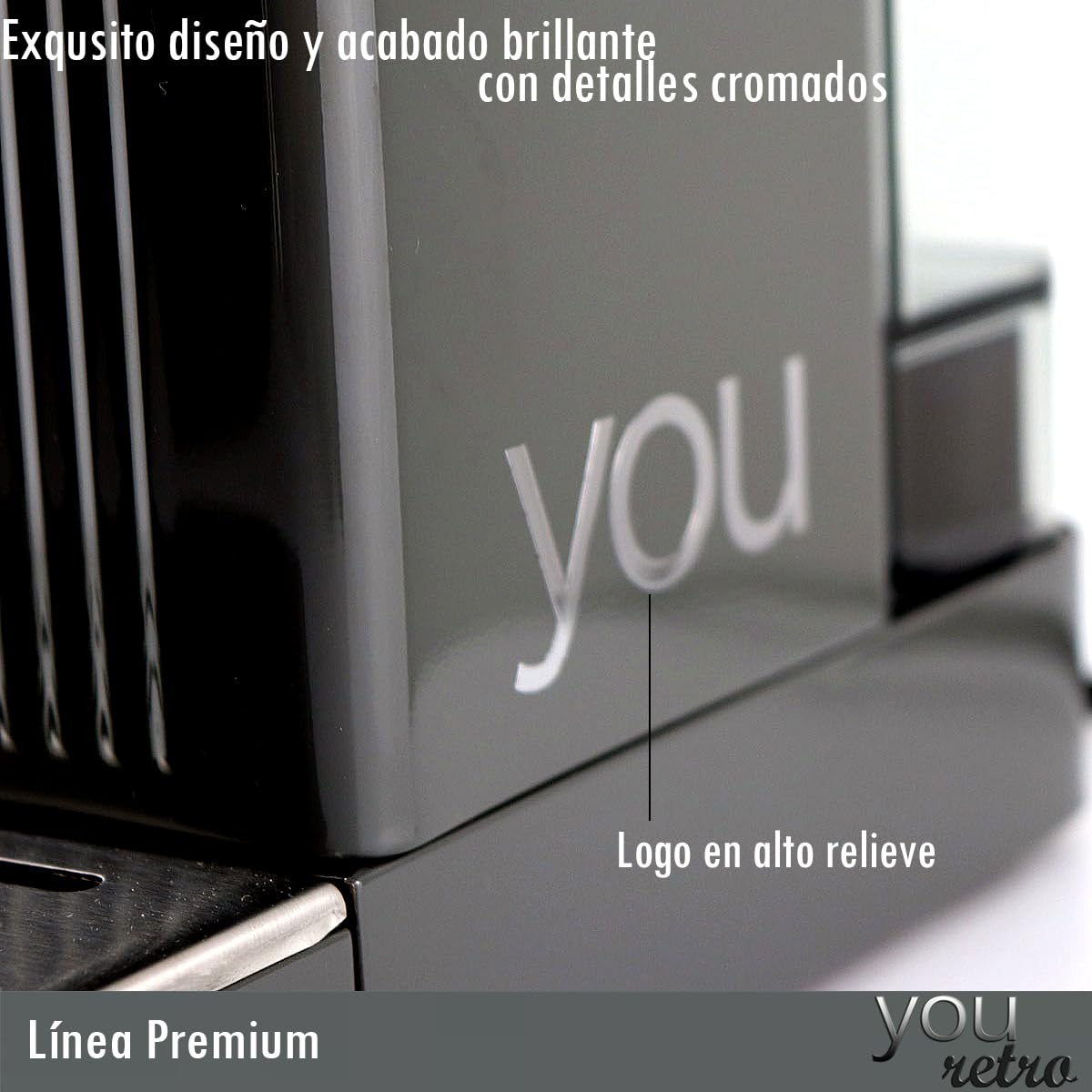Maquina Cafetera de Espresso y Capuchino 20 Bares, Cafe Molido con Espumador de Leche para Espresso Cappuccino Mocha y Latte Barista en casa 1350w YOU