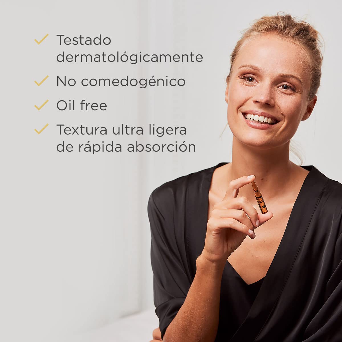 ISDIN Isdinceutics flavo-c melatonin, serum facial reparador de noche con vitamina c, estimula las defensas antioxidantes de la piel, 10 ampolletas