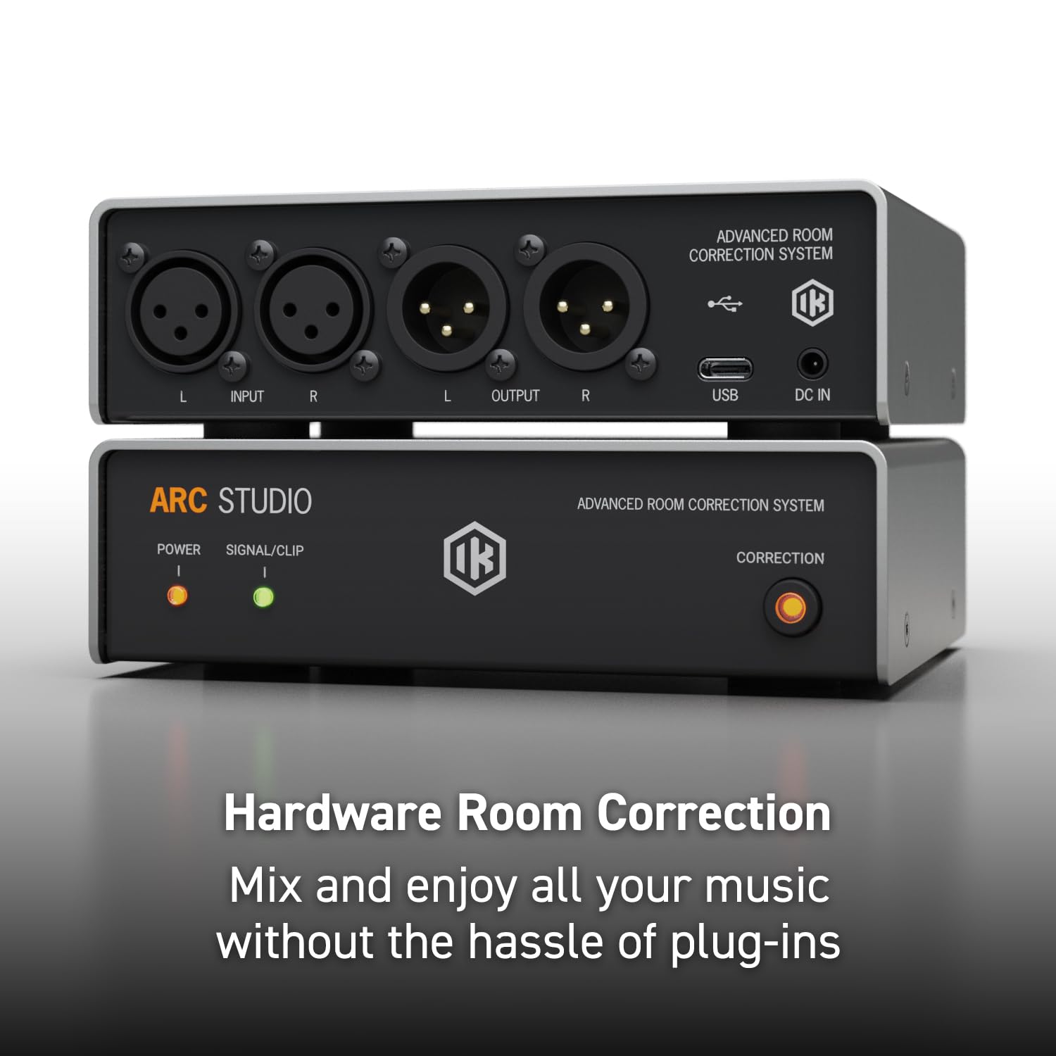 Procesador de Audio IK Multimedia ARC Studio Avanzado para Corrección de Sala