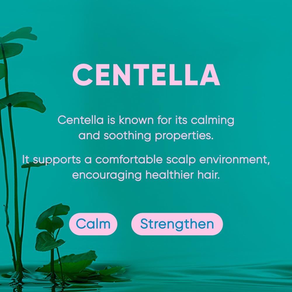 Mars Made Centella Shampoo Bar 2.0 - Jabón natural hidratante e hidratante para el cabello y el cuero cabelludo, champú sólido para todo tipo de cabello.