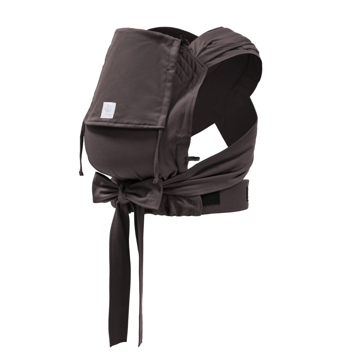Portabebés Stokke Limas Marrón Espresso Ergonómico y Ajustable para Recién Nacidos