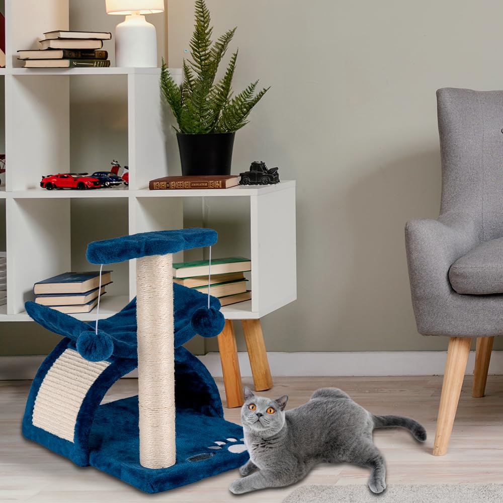 Fancy Pets Mueble/Racador para Gato Rodas de 45 Centímetros de Altura