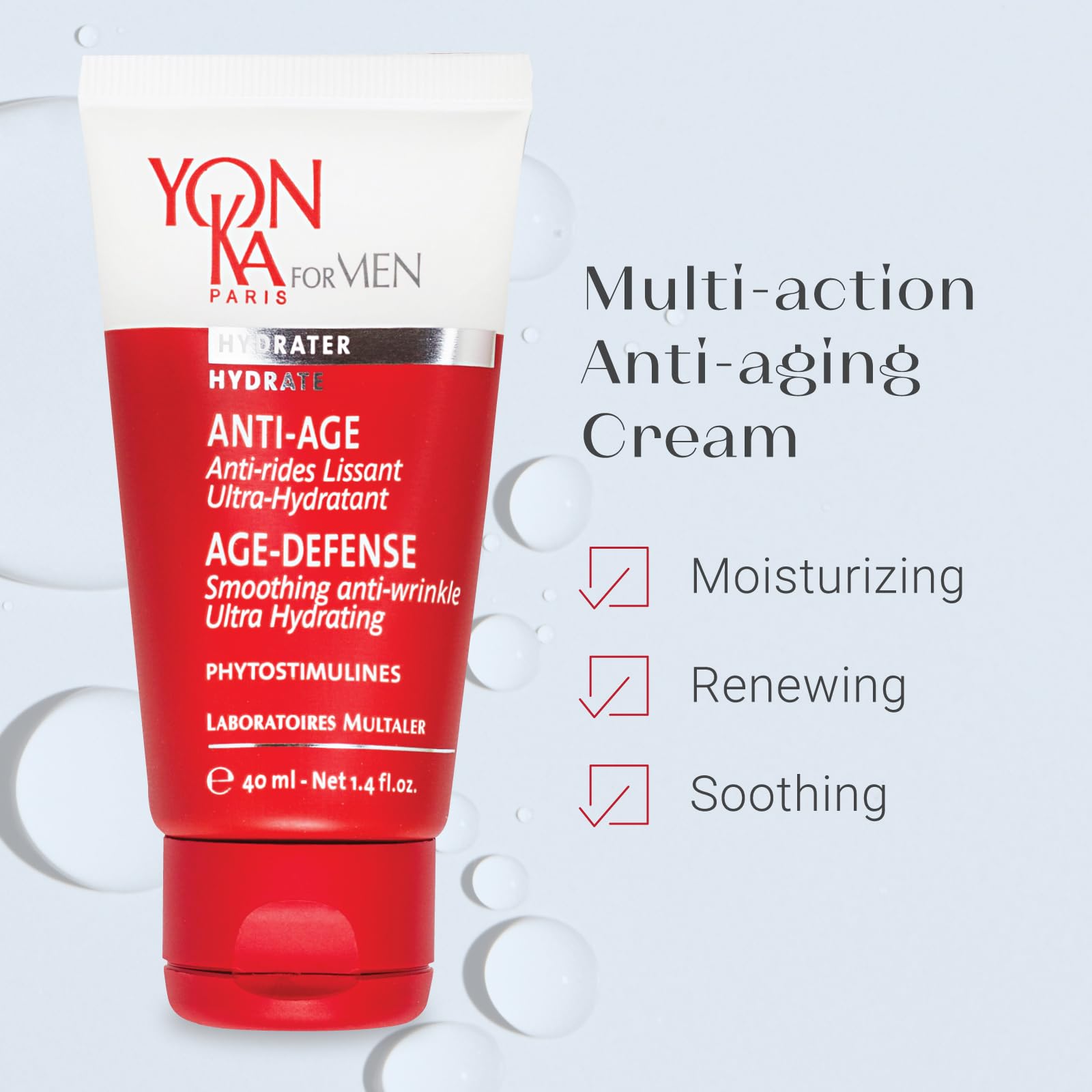 Crema Hidratante Yonka age-defense alisadora antiarrugas