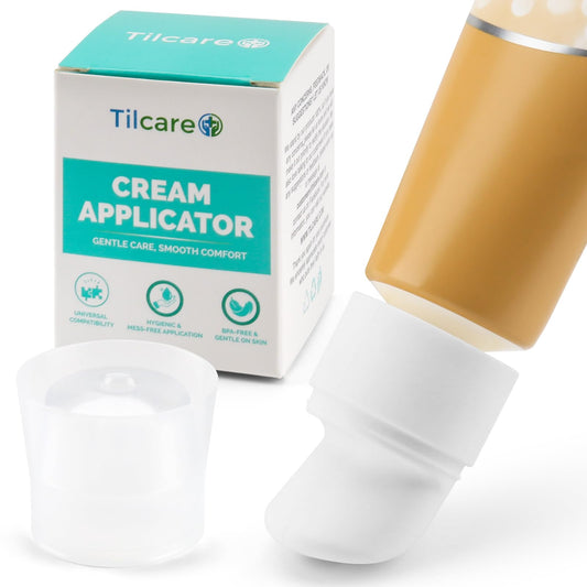 Tilcare Aplicador De Crema Para Pañales: Espátula Universal Para Todos Los Tubos, Espátula Para Pañal Y Trasero De Bebé Sin Bpa, Espátula Mejorada Para Crema Para Pañal, Aplicador De Crema Para Dermat