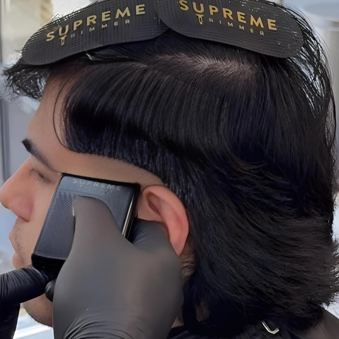 Solo Shaver by Supreme Trimmer STF101 - Afeitadora de una sola lámina (tiempo de ejecución de 150 minutos), afeitadora de bolsillo para barberos, viajes o uso doméstico (negro)