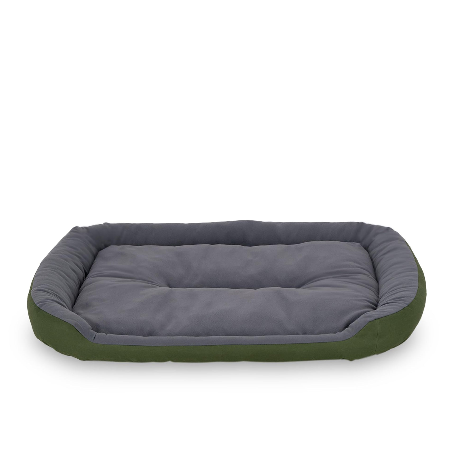 Cama para Perro Hills Verde Gris Resistente y Confortable con Relleno Suave