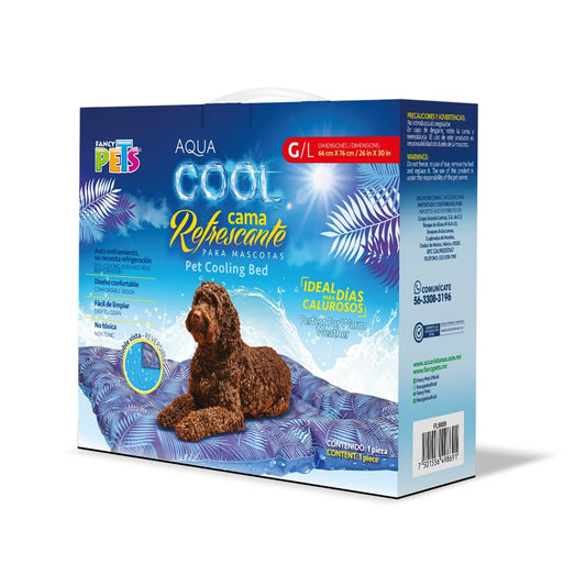 Fancy Pets Cama Refrescante Grande Aqua Cool para Perro y Gato