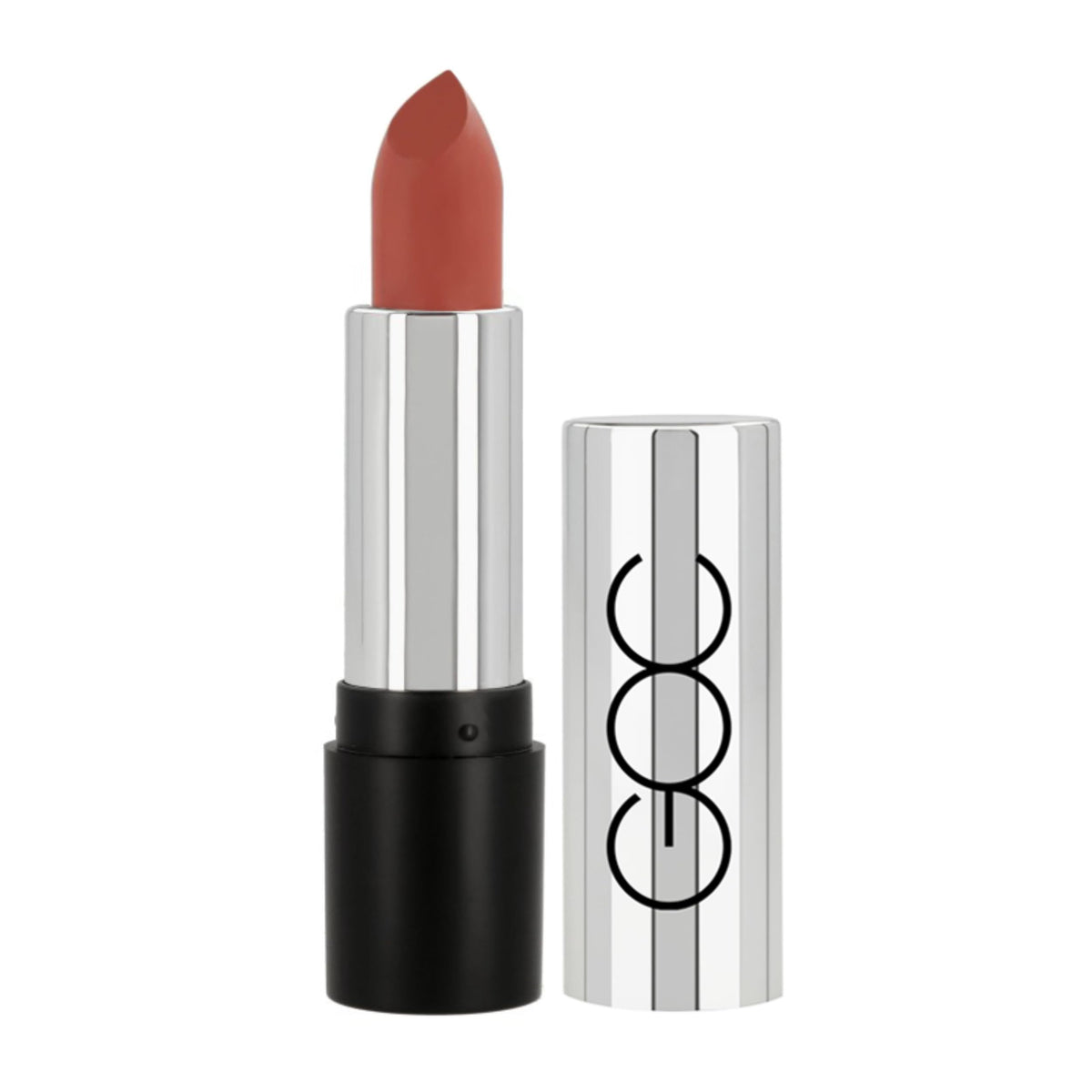 GOC | Color Butter | Labial | Make up | En barra ultra suave con acabado semi-matte | Textura suave | Pigmentos orgánicos | Luce unos labios irresistibles | Color Macchiato | 5 g | Modelo GLCB19