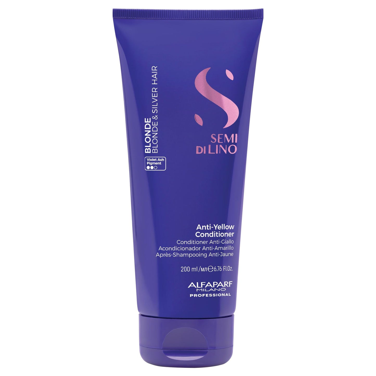 Alfaparf Semi di Lino Blonde Acondicionador Anti-Amarillo 200 ml'