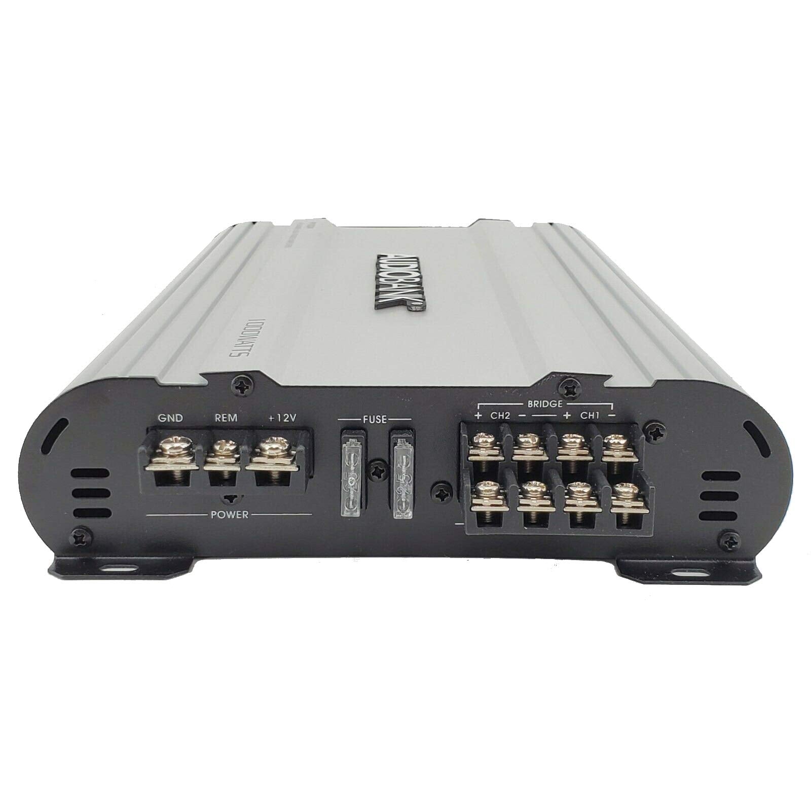 AUDIOBANK 4 Canales 1000 vatios Amplificador estéreo de Audio de Coche puenteable P1004 disipador de Calor de aleación de Aluminio Resistente | Clase A-B Funcionamiento Remoto de Encendido y Apagado
