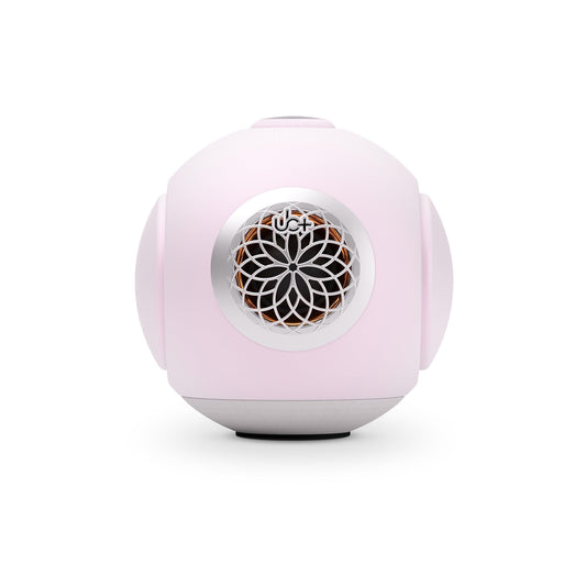 UB+ dBmiNi, altavoz Bluetooth portátil, sonido Hi-FI potente, autonomía 20H, altavoz impermeable de 40 W, IPX5, Bluetooth 5.4, TWS, Type-C, AUX, para exterior/casa/viajes, rosa pétalo