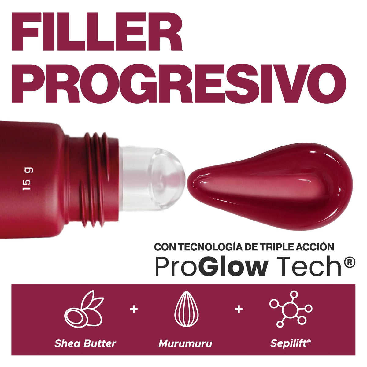 Lip Glow Serum 4 sabores Dr Akerman Ultra Hidratante Filler Progresivo No pegajoso