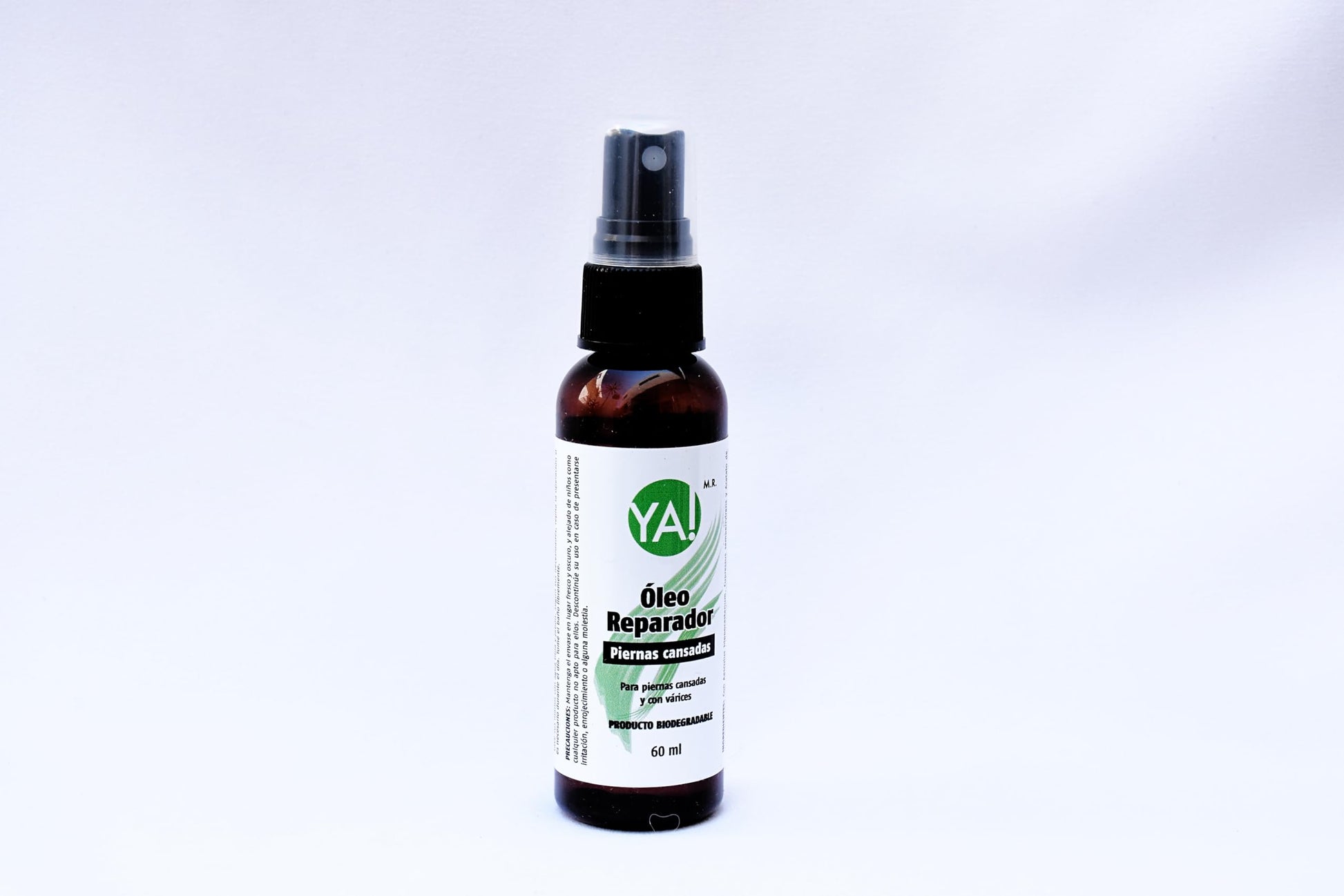 Óleo reparador piernas cansadas YA! ® 60 ml | Reduce o elimina dolores en las piernas | Biodegradable e hipoalergénico