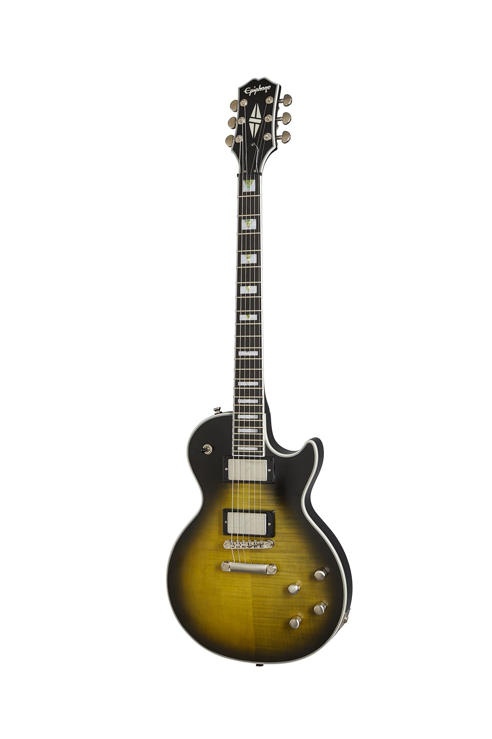 Epiphone Les Paul Prophecy, Tigre de oliva envejecido brillante