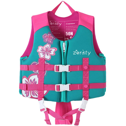 Bañador Zeraty Azul con Correa de Seguridad Ajustable para Niños
