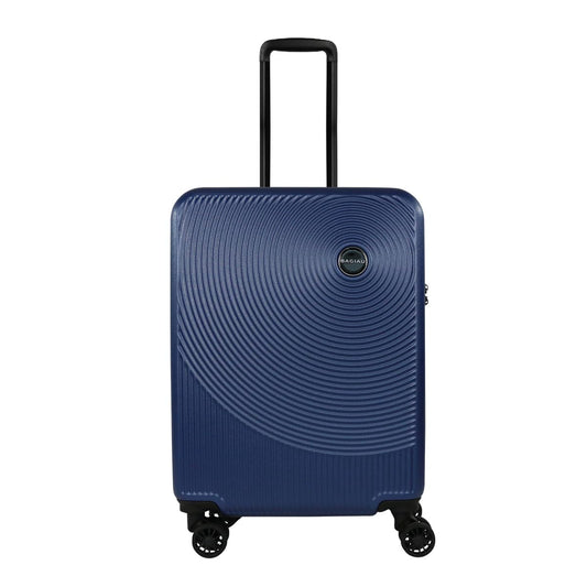 Bagiau Maleta de viaje carry on 20" rígida con 8 ruedas y candado integrado de color azul