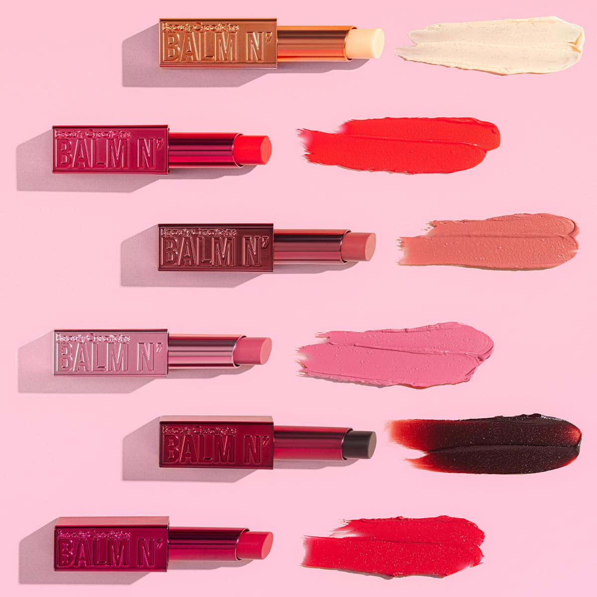 Beauty Creations Balm N' Cute Bálsamo Labial Con Color 6 Tonos Distintos (Coconut)