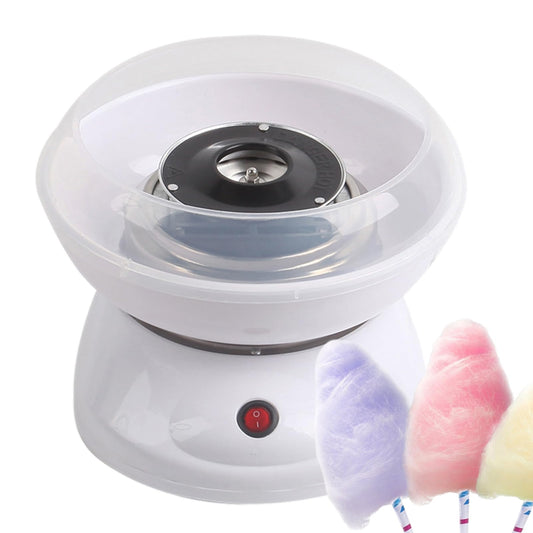 HIXIP Máquina de algodón de azúcar para niños - Máquina eléctrica para Hacer algodón de azúcar - Fácil de Usar y Limpiar con Placa Prueba de Salpicaduras de Calidad alimentaria, máquina Retro