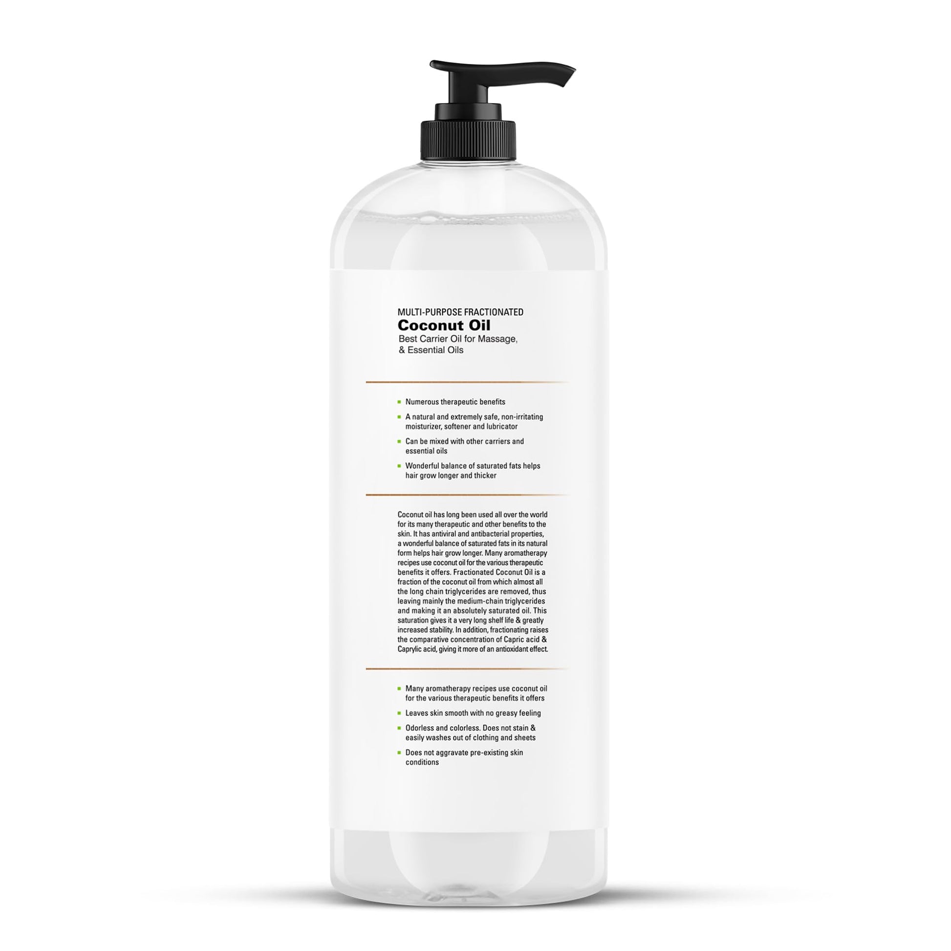 MAJESTIC PURE Bordative Fractionated Coconut Oil