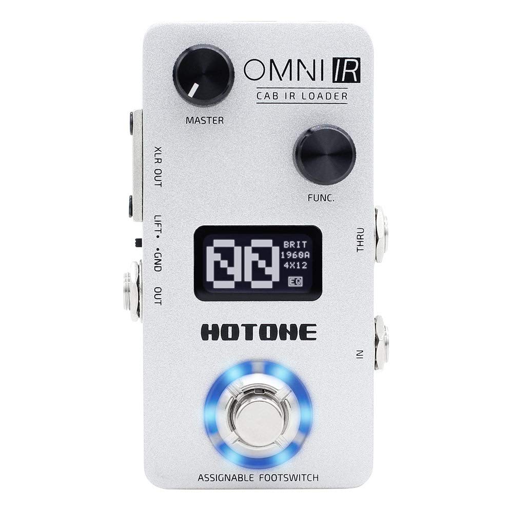 Hotone Omni IR Cabina Impulse Gabinetes de respuesta para altavoz Simulación Guitarra Pedal de efectos bajos
