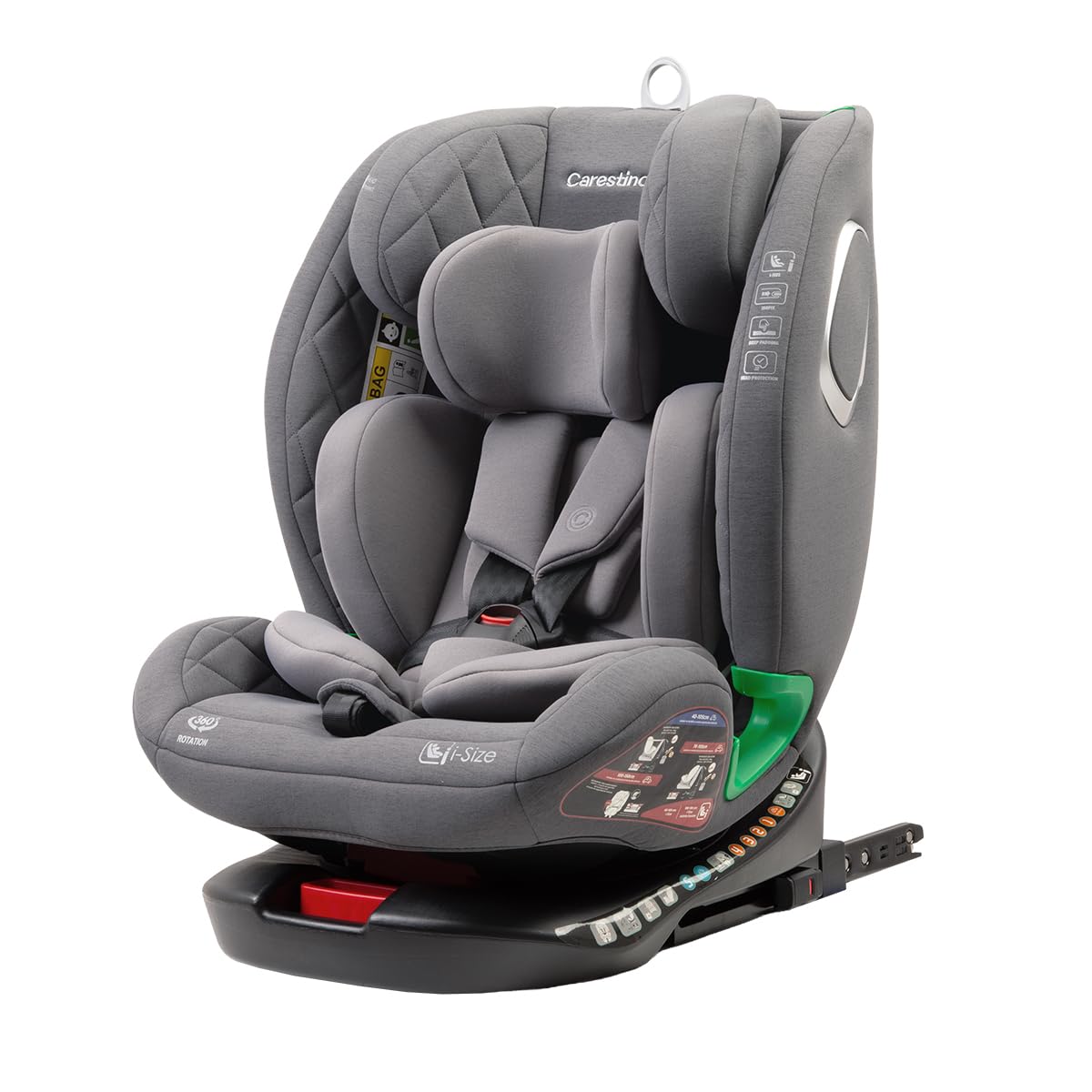Carestino - Bebes Felices Infant Toddler Car Seat Gris 150cm