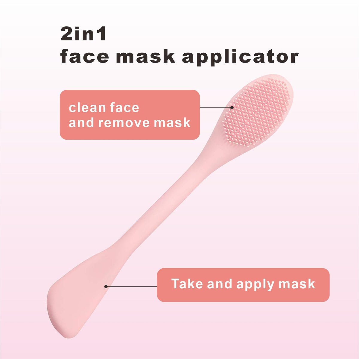 Herramientas para eliminar puntos negros, removedor de cabeza negra para nariz facial, limpiador facial de silicona, cepillo de limpieza de poros, aplicador de máscara para el cuidado diario de la