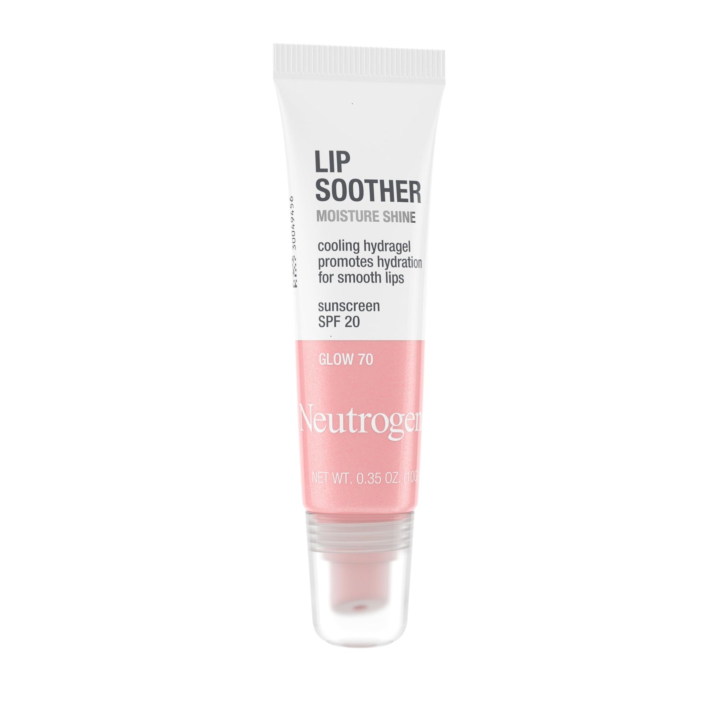 Neutrogena Moistureshine Lip Soother Gloss, Spf 20, Glow 70.35 Oz. - (Pack of 2)