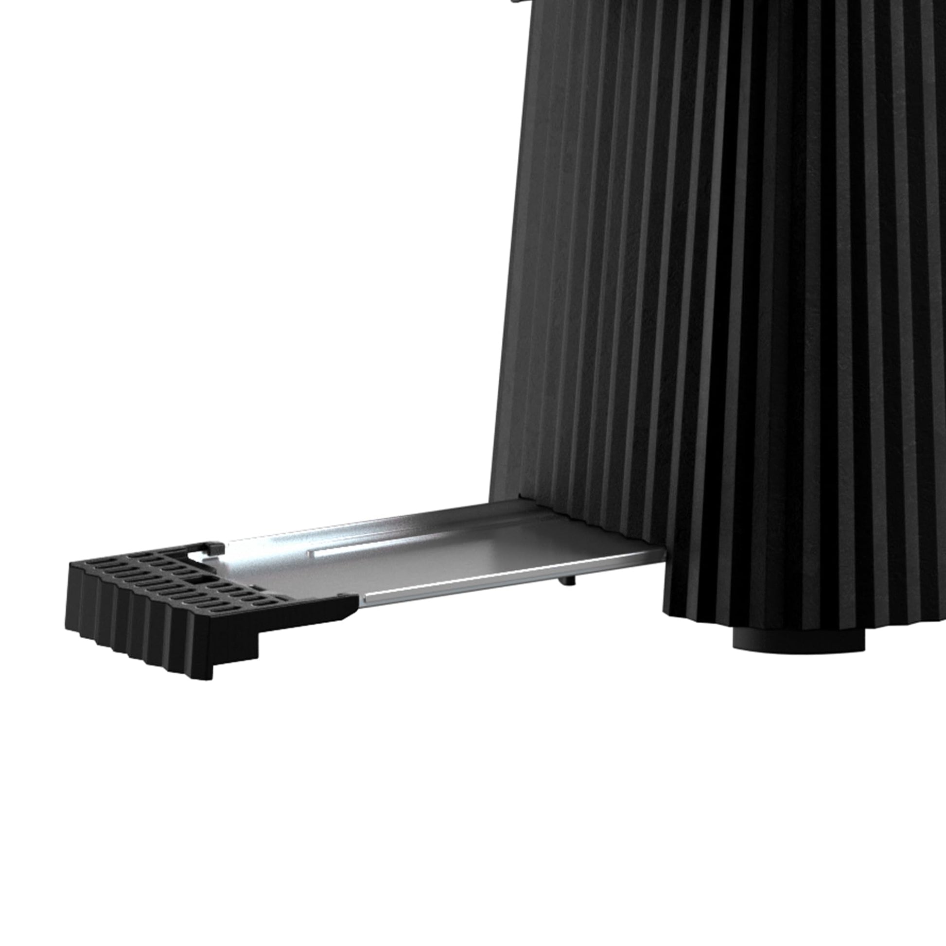 Alessi Plissé MDL08B/USA - tostador en resina termoplástica, enchufe US 850W, negro