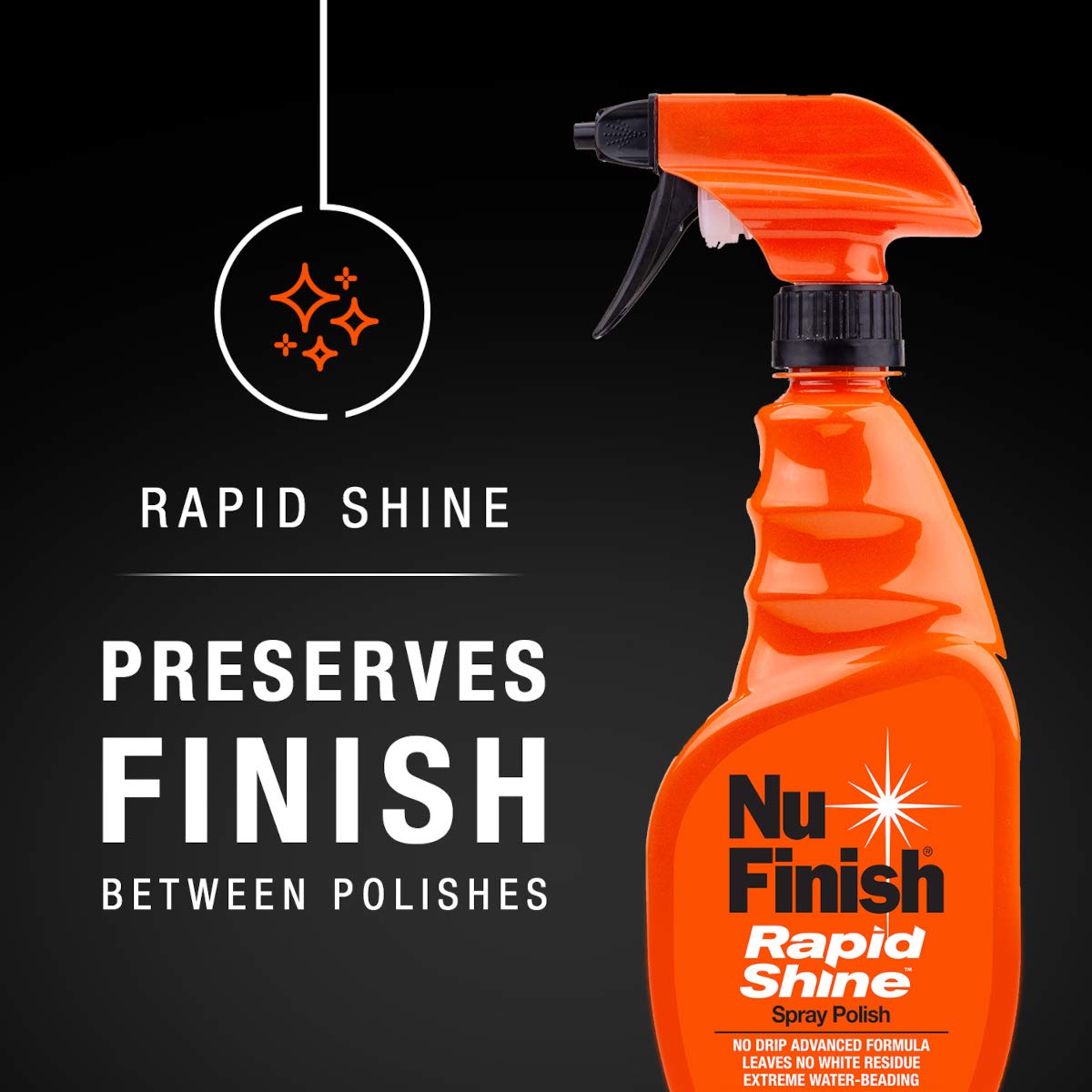 Juego de Protectores de Coche Nu Finish Naranja con Revestimiento de Cerámica y Brillo rápido