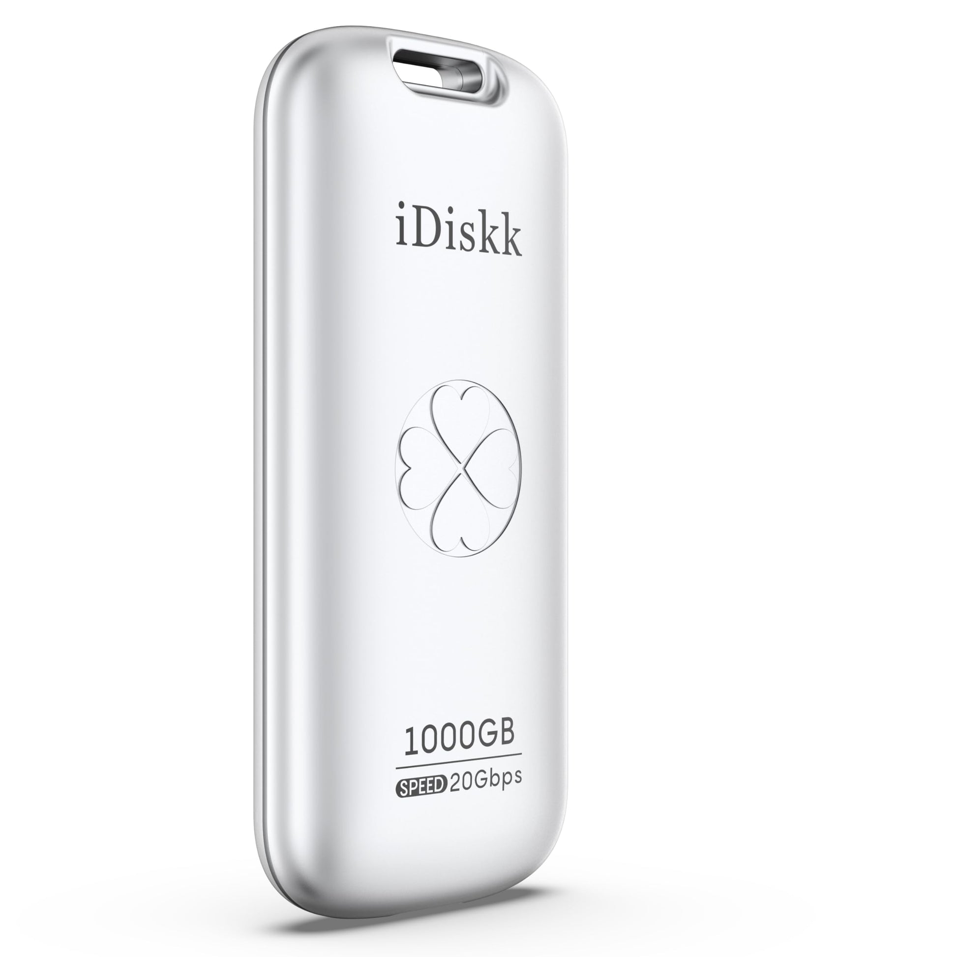 iDiskk SSD externo 1 TB de alta velocidad 2000 MB/s | Tamaño de bolsillo | USB 3.2 Gen2X2 | Compatible con Xbox, PS4, iPad, PC y Mac