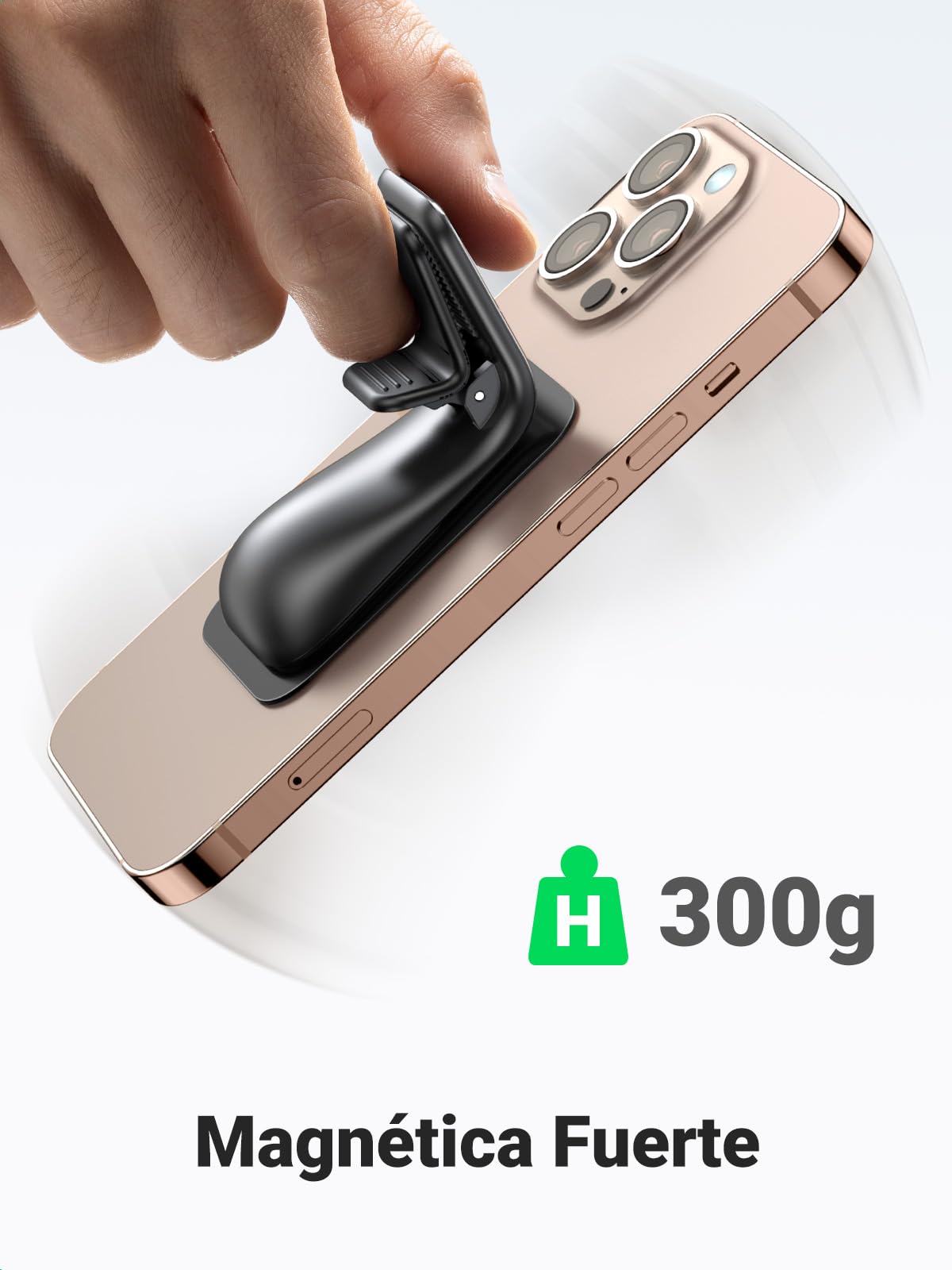 Soporte Celular UGREEN Negro Magnético para Automóvil