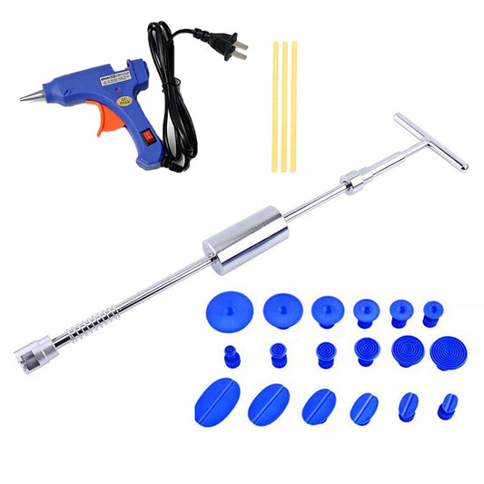 Kit de Extractor de abolladuras, Herramienta de reparación de abolladuras sin Pintura, Adecuado para Coche, Frigorífico o Moto de abolladuras pequeñas Grandes