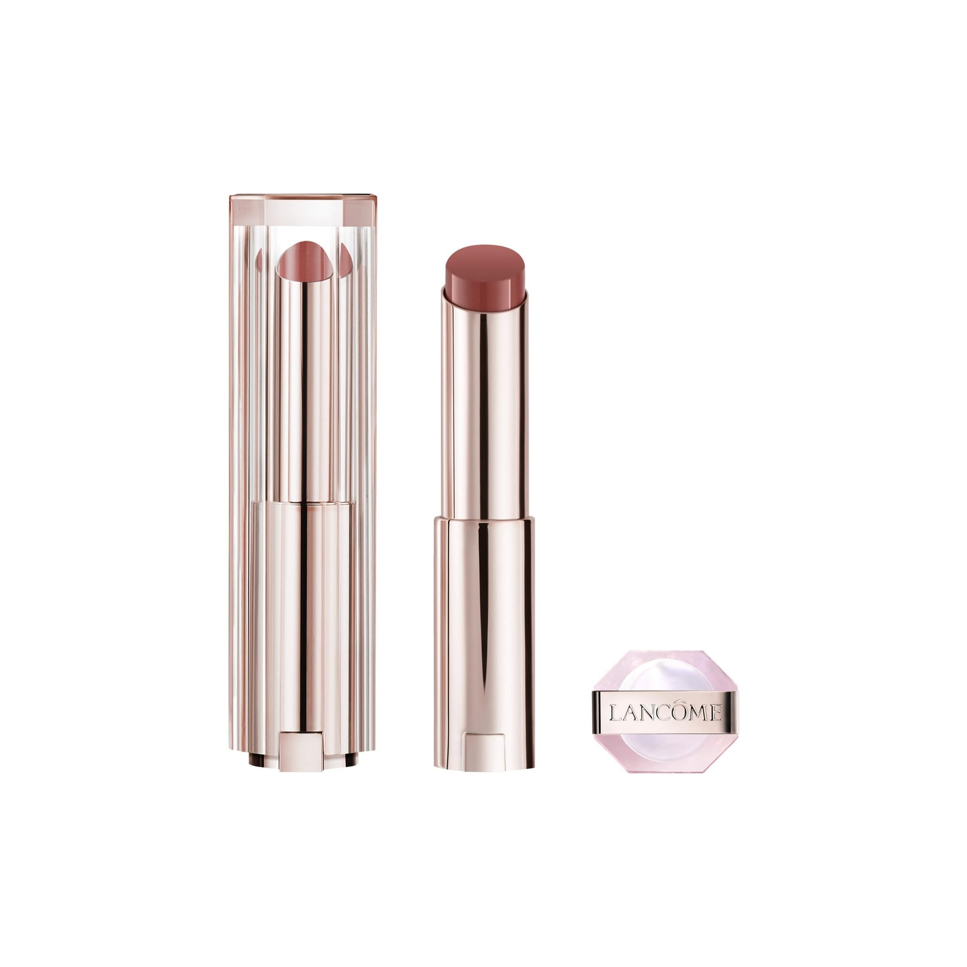 Lancôme Idôle Lip Butterglow, Bálsamo Labial con Color, Cuida, Hidrata e Ilumina con su Textura Ligera, Con 12% Escualano y Ceramidas, 53 The Tea is Hot, 3 g