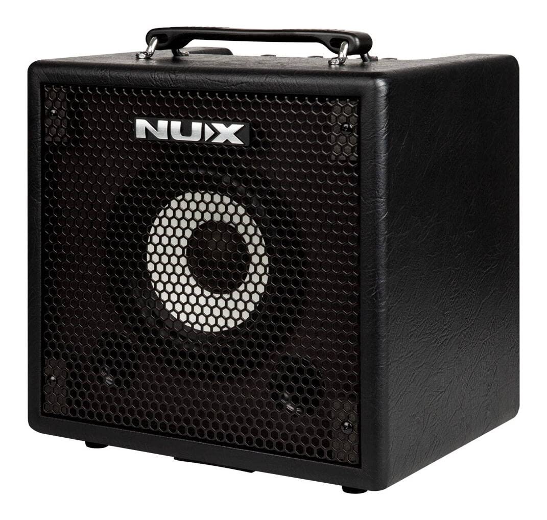 NUX Mighty Bass 50BT Amplificador de graves digital, transmisión de audio Bluetooth, puerta, EFX, modelo de amplificador, IR, modulación, reverberación