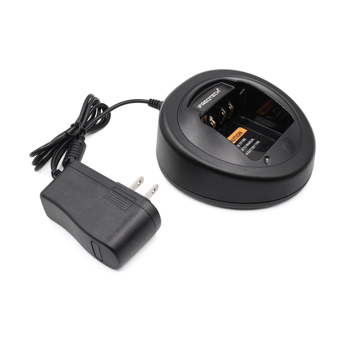 Cargador de batería IFREQTECH NNTN8117A para Motorola XPR3300 XPR6550 XPR7550 XPR6500 XPR6580 XPR7350 XPR7580 XPR3500 Walkie Talkie WPLN4232A WPLN4226A NO-IMPRES)