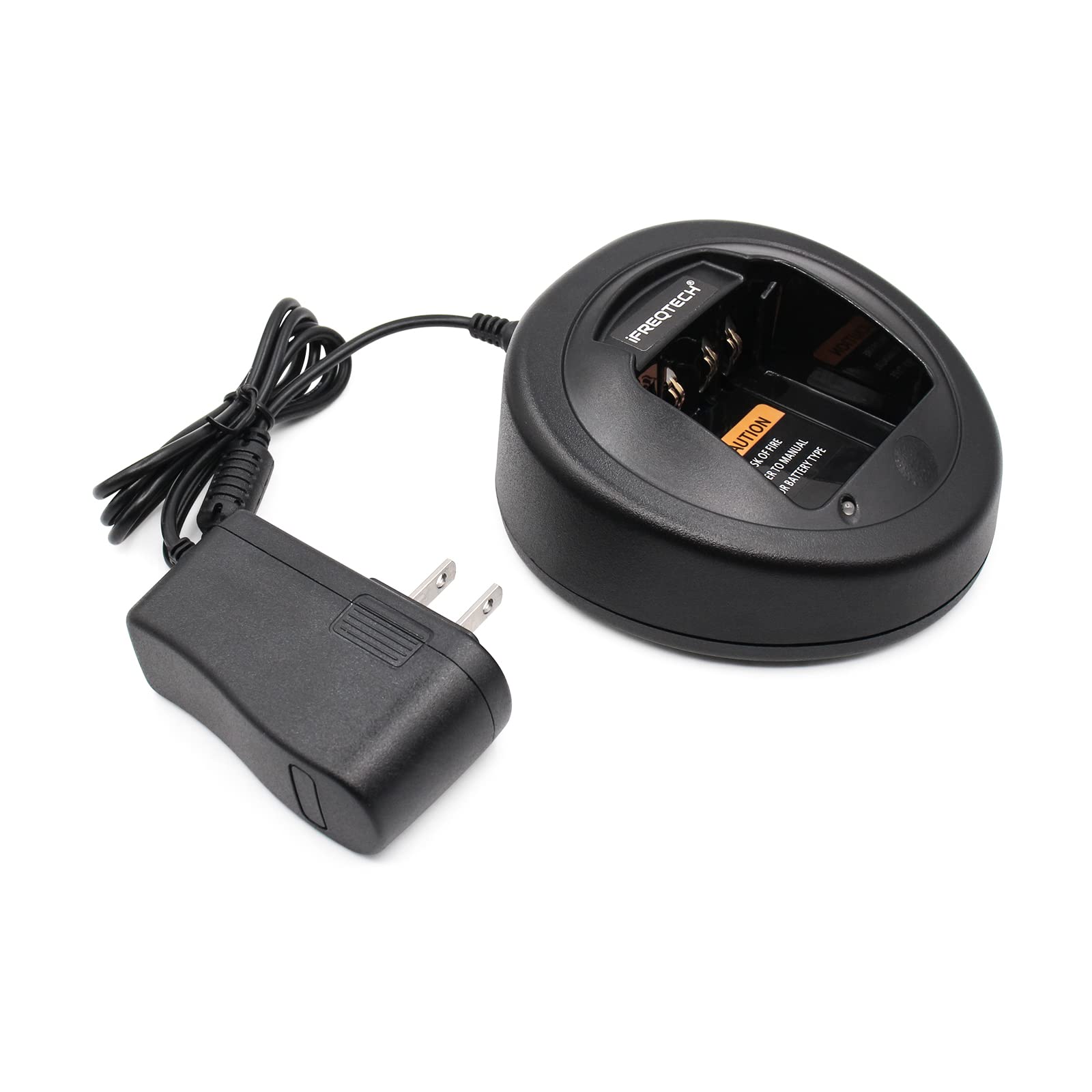 Cargador de batería IFREQTECH NNTN8117A para Motorola XPR3300 XPR6550 XPR7550 XPR6500 XPR6580 XPR7350 XPR7580 XPR3500 Walkie Talkie WPLN4232A WPLN4226A NO-IMPRES)