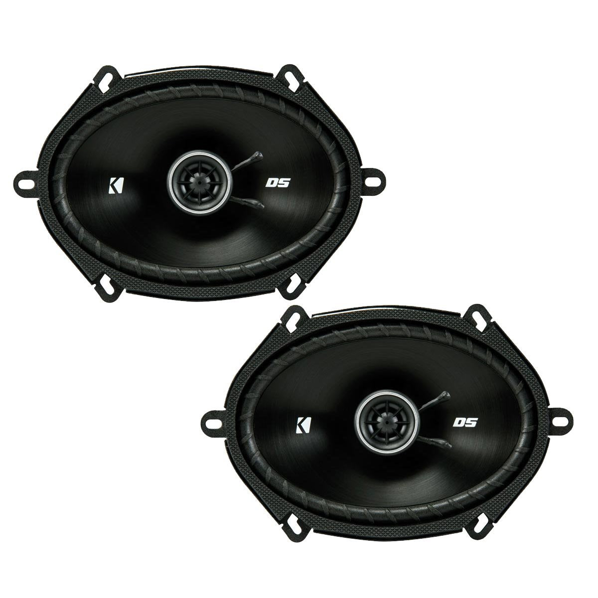 Altavoces Coaxiales KICKER DSC680 Negro 160 x 200 mm 4 Ohmios