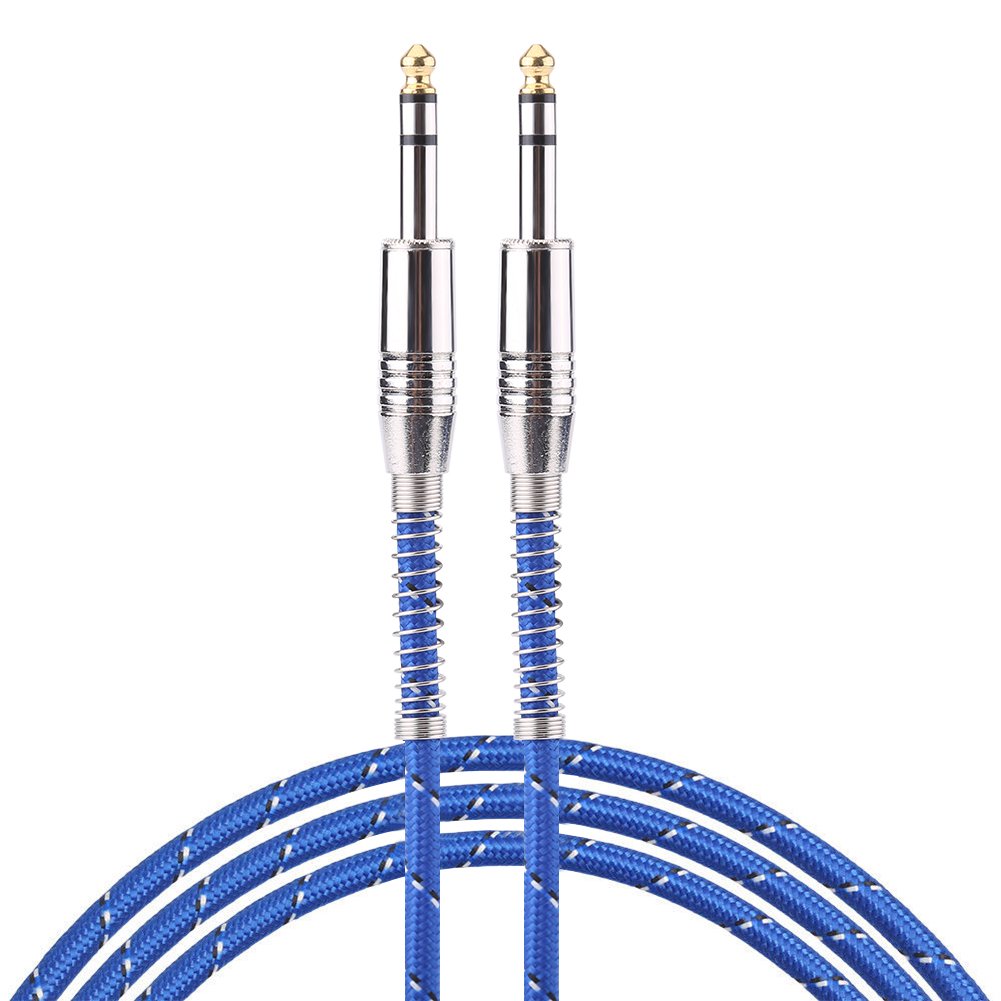 Cable de Audio Estéreo Zerone 6,35 mm Reducción de Ruido y Alta Fidelidad para Instrumentos Musicales 20 m