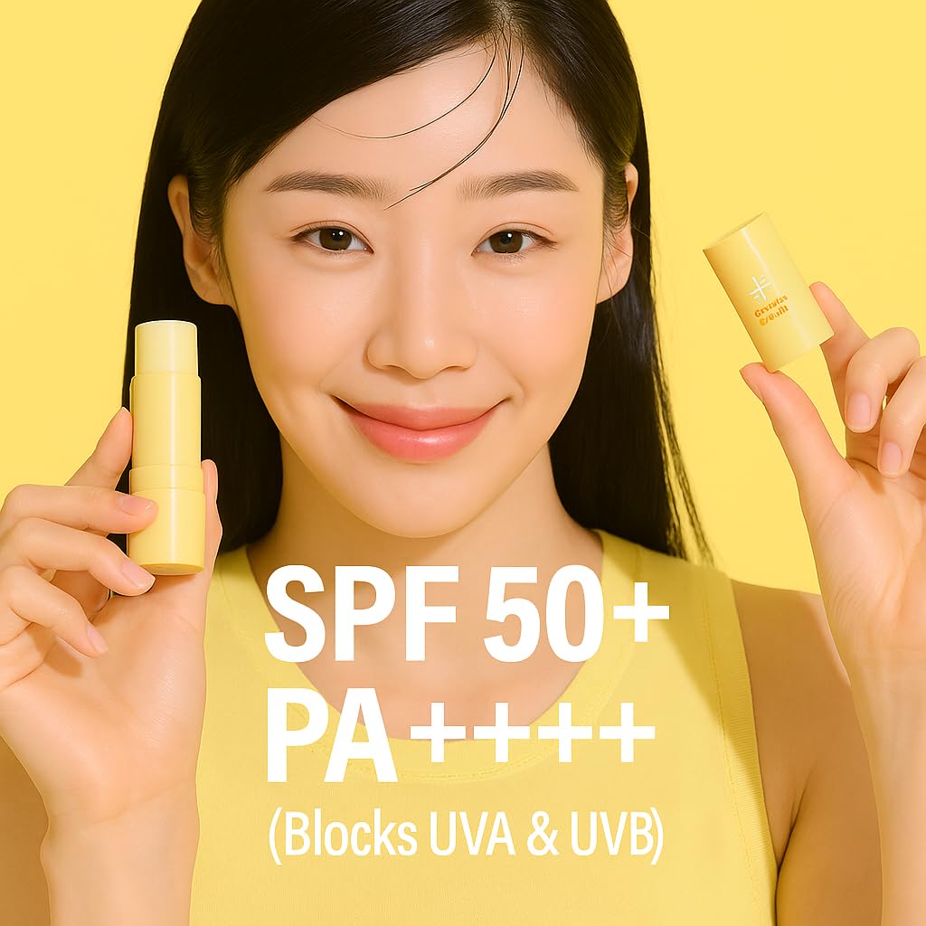 "Dermashare Bálsamo hidratante en barra Wrinkle Bounce Moisturizing Glowing Sun Balm (SPF50) de DERMASHARE, fabricado en Corea