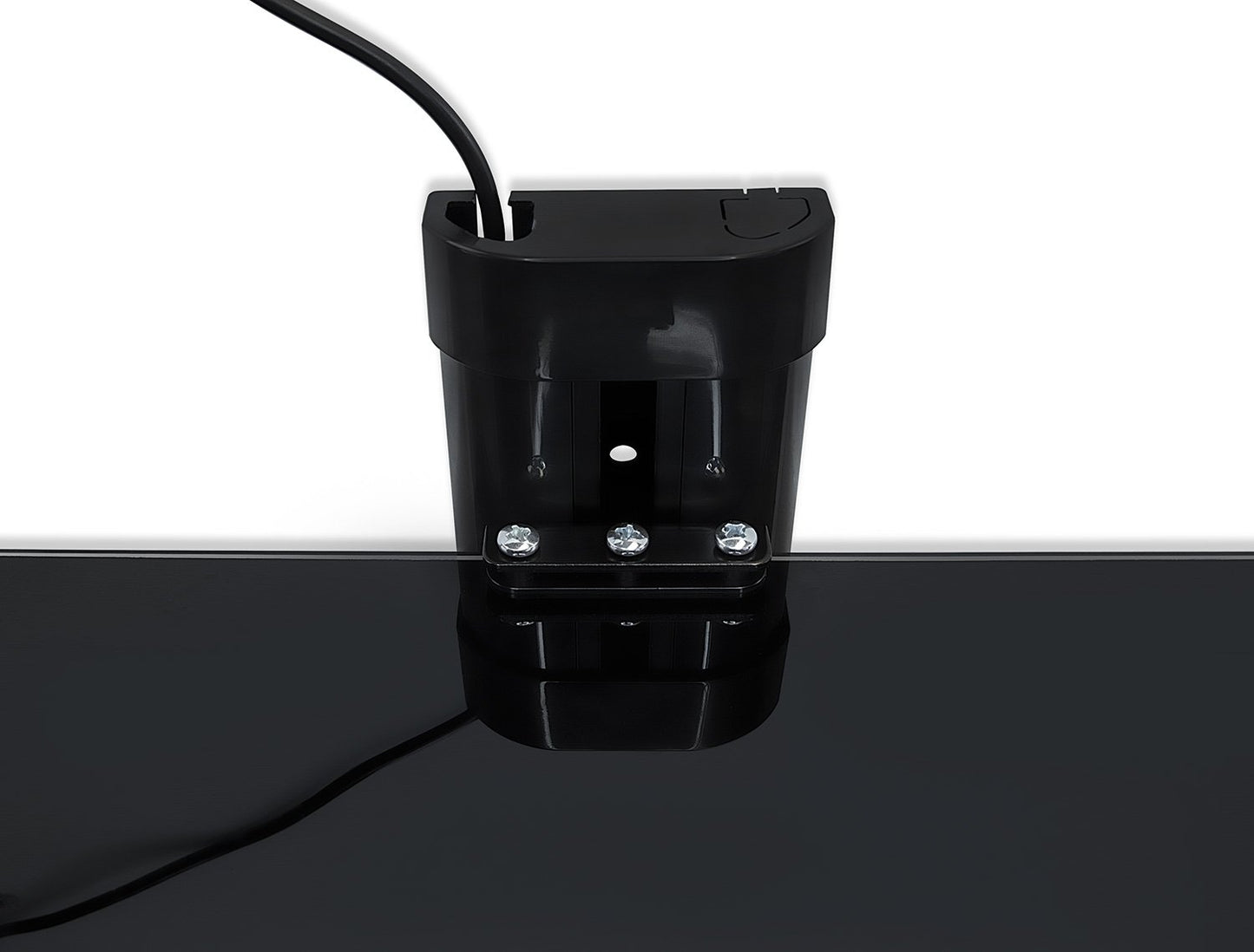 Soporte de Estante Flotante Mount-It! Vidrio Templado Negro para Receptor AV y Componentes