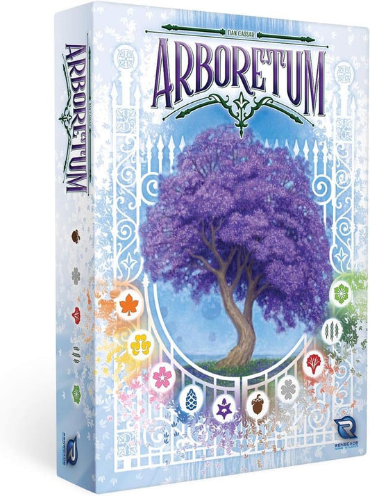 Juego de Cartas Strategy Arboretum Renegade Game Studios Que desafía a 2 a 4 Jugadores para Crear el jardín más Hermoso