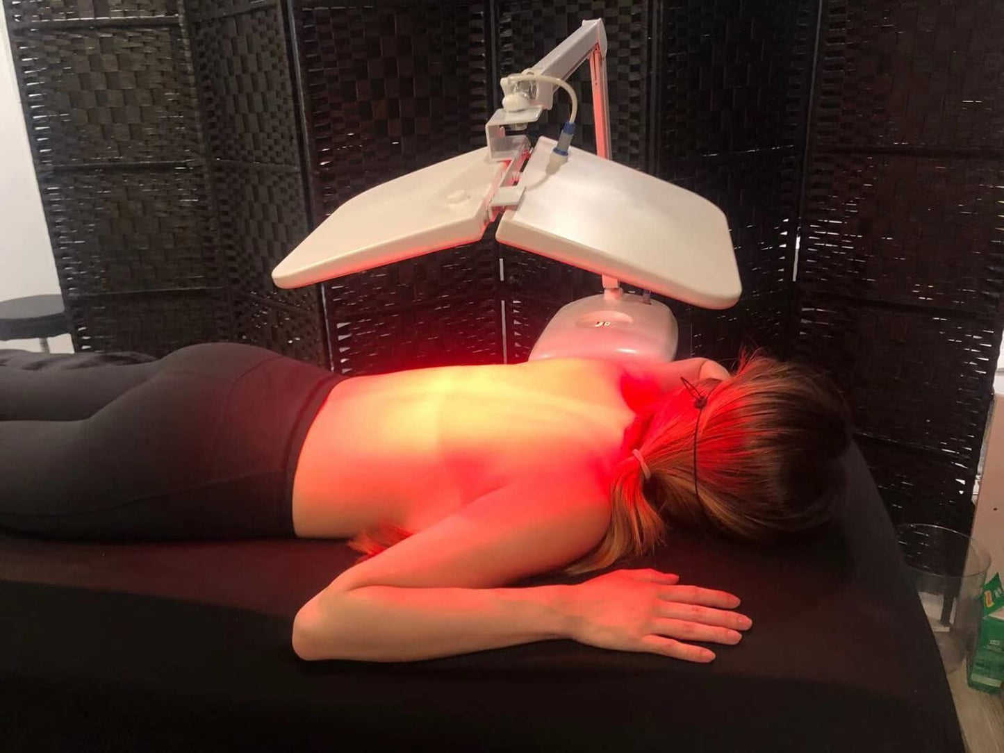 Hydraskincare 3Color PDT Luz LED fotodinámica Cuidado Facial antienvejecimiento Máquina de terapia fotónica, u-1