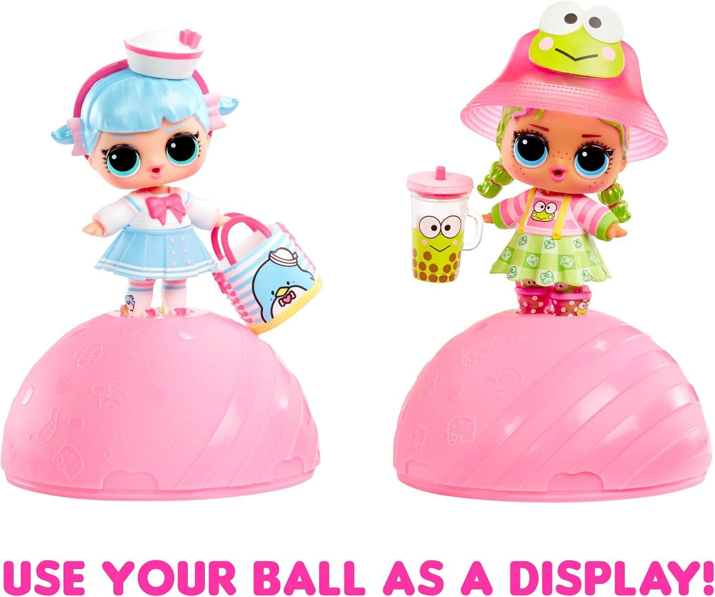 L.O.L. Surprise! Loves Hello Kitty and Friends - 1 muñeca con 7 sorpresas, Surtido Aleatorio, 8 peques de edición Limitada para coleccionar, Regalo Ideal para niños Mayores de 4 años