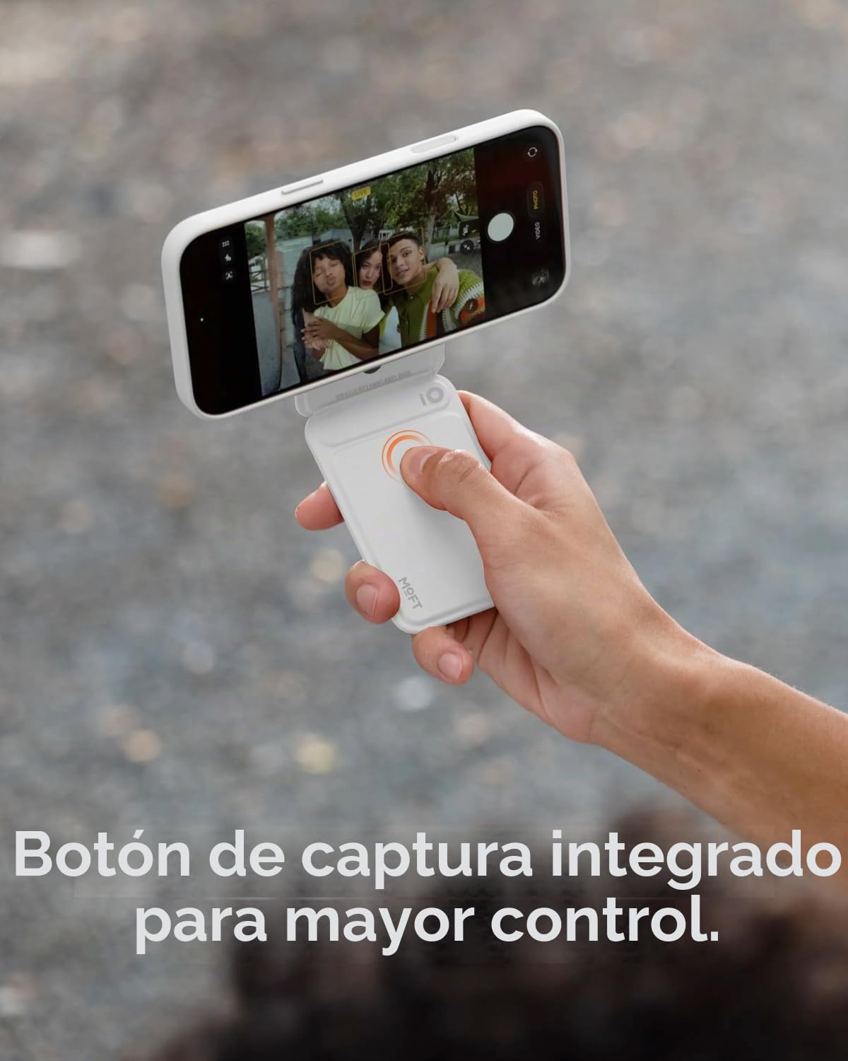 Portafolios de Trípode MOFT MagSafe Find 4 en 1 Rastreable para Selfie