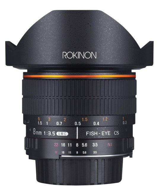 Rokinon FE8M-NEX 8mm f/3.5 Fisheye Lens for Sony E-Mount Cameras (NEX and VG10)