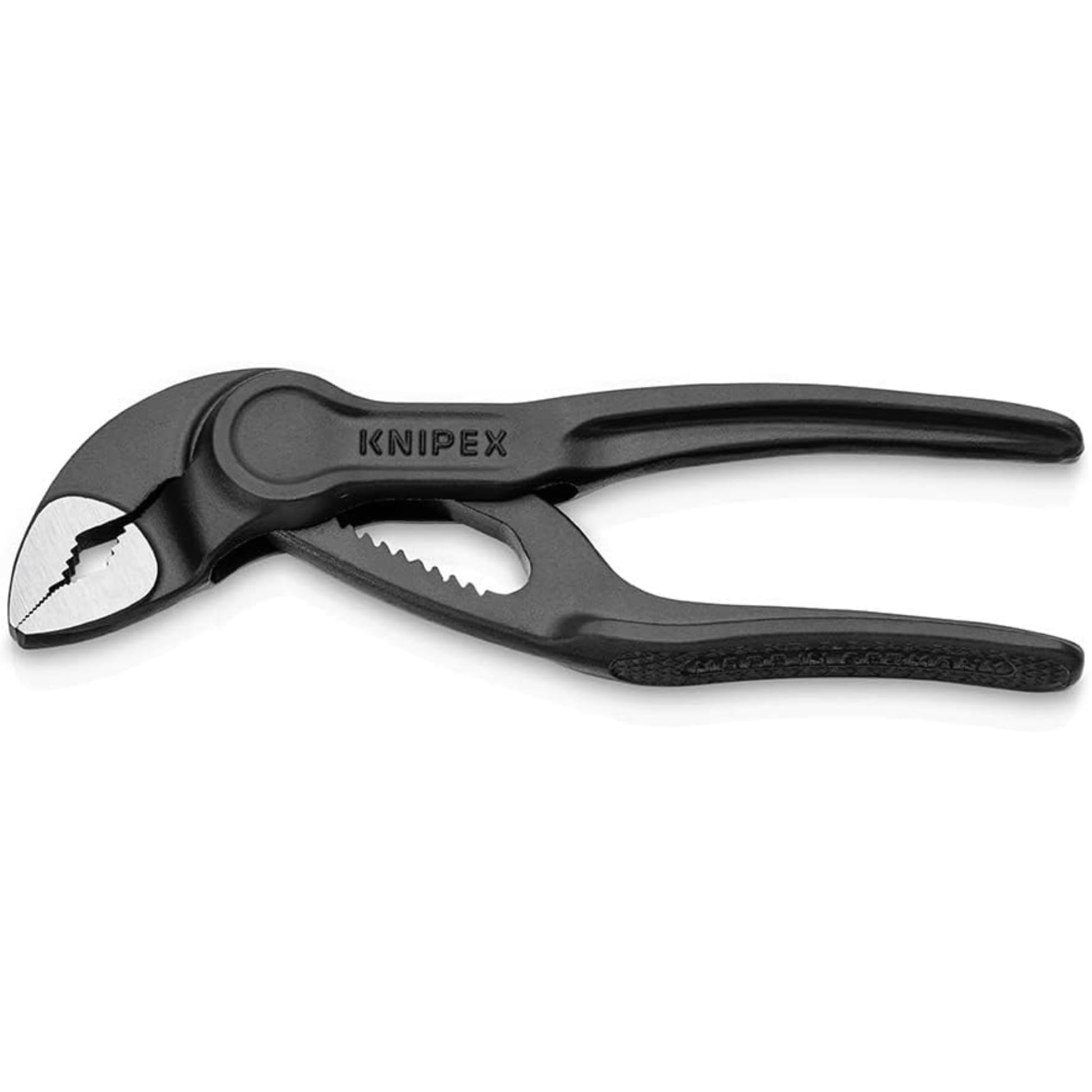 KNIPEX Tools 87 00 100 XMAS Cobra XS - Alicates para bomba de agua, 4 pulgadas, color negro