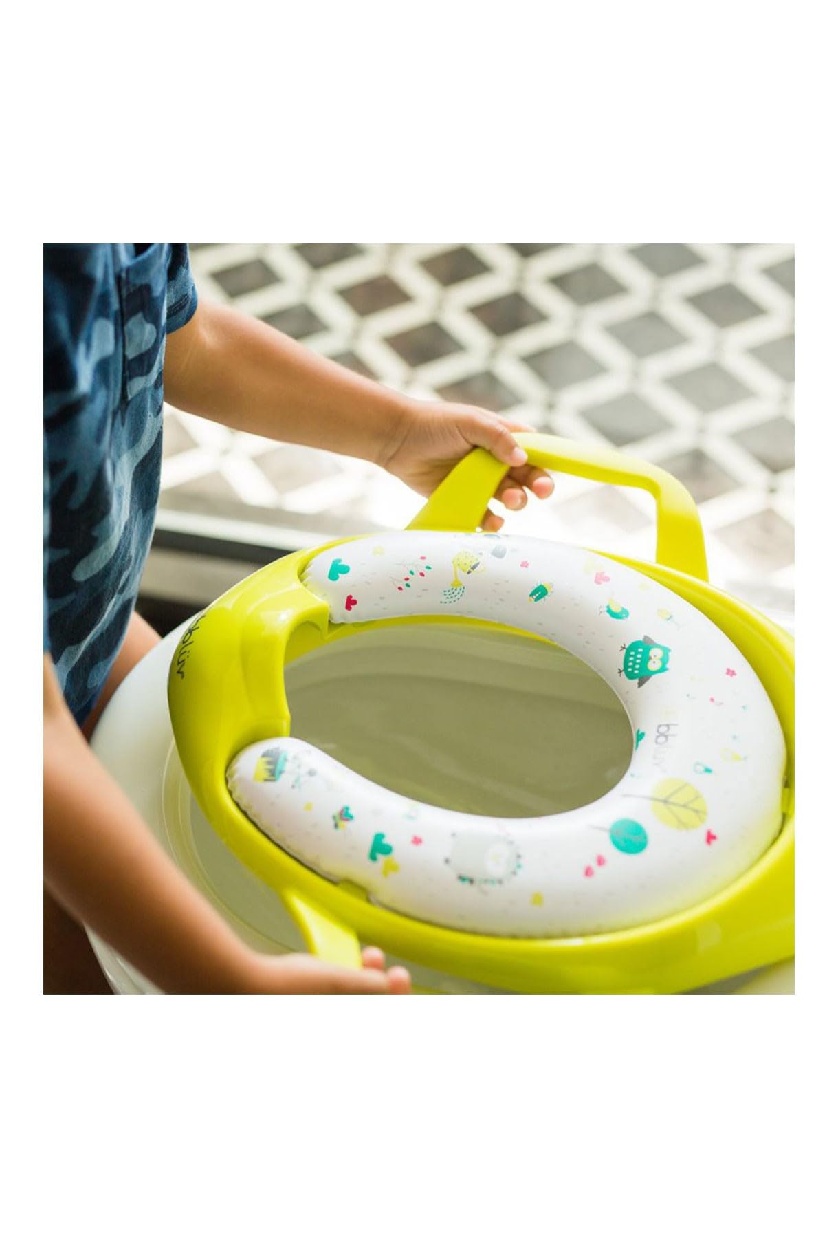 bbluv Poti asiento entrenador para baño - Lime
