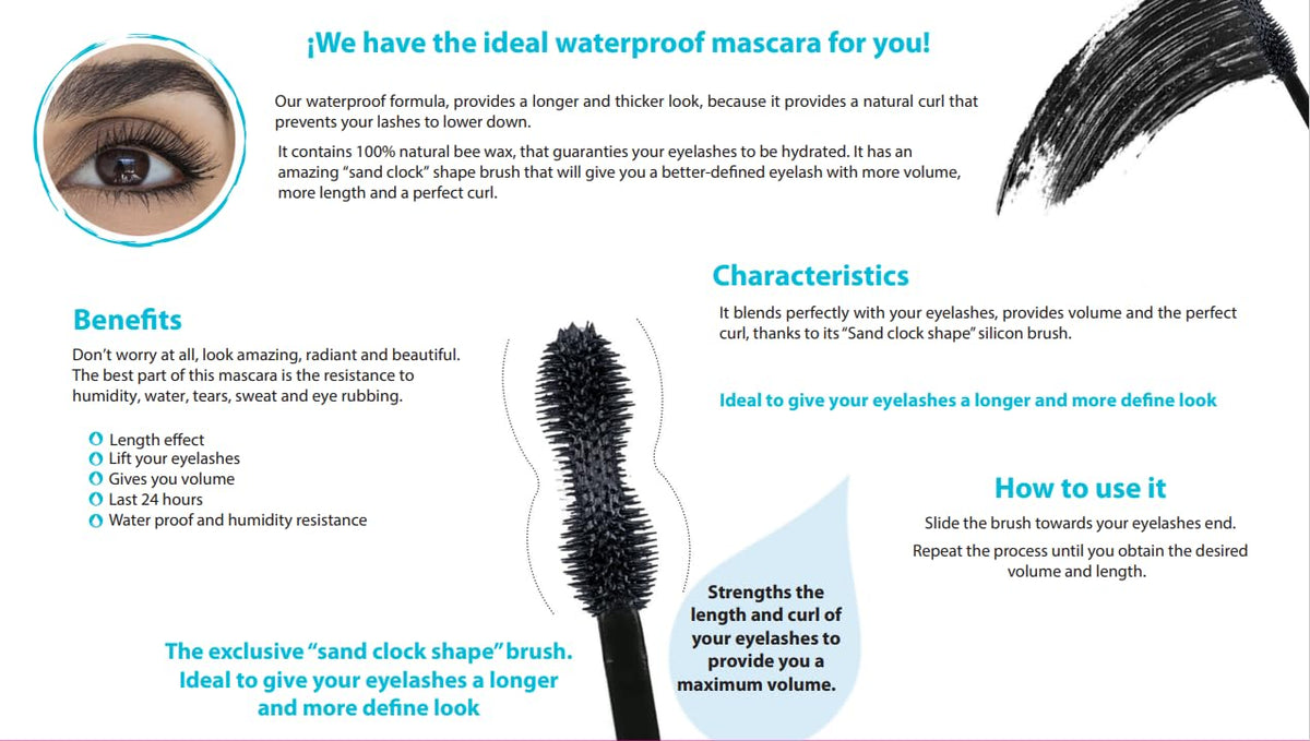 DABA Mascara by Dabalash Waterproof