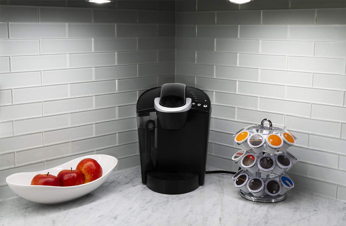Luz LED Puck Energizer Blanco Acento Suave de 40 Lúmenes para Cocina y Armario